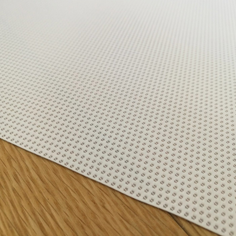 PVC coated polyester mesh stof