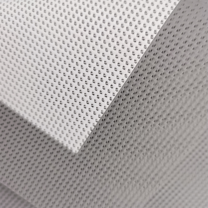 PVC coated polyester mesh stof