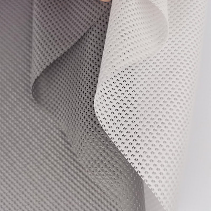 PVC coated polyester mesh stof