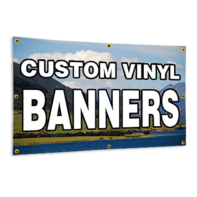 PVC-belagt polyesterstof til Flex-banner