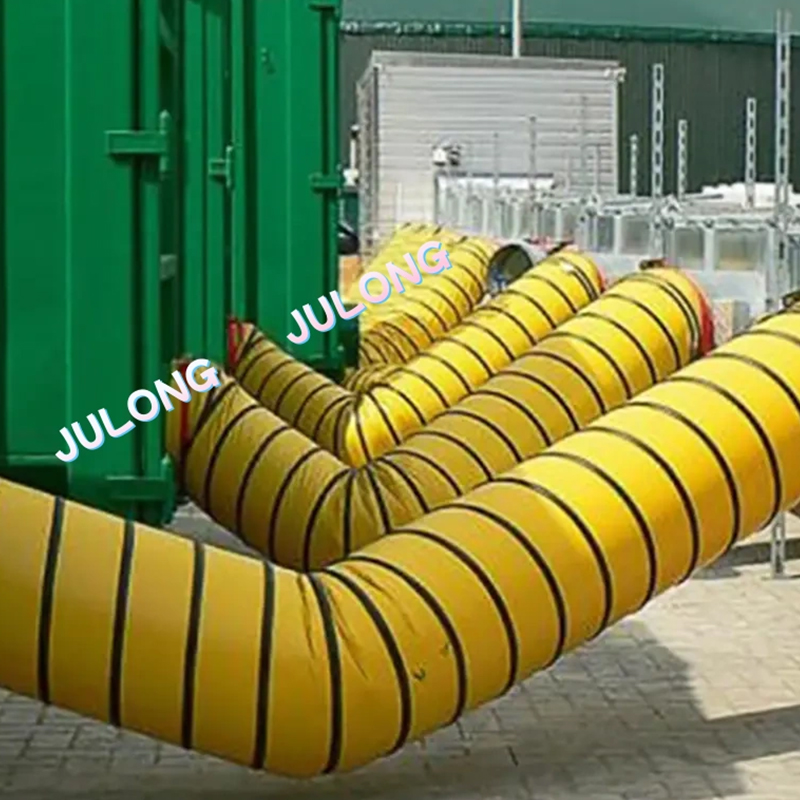 Luftkanal PVC -belagt polyesterstof til industriel byggeri industriel