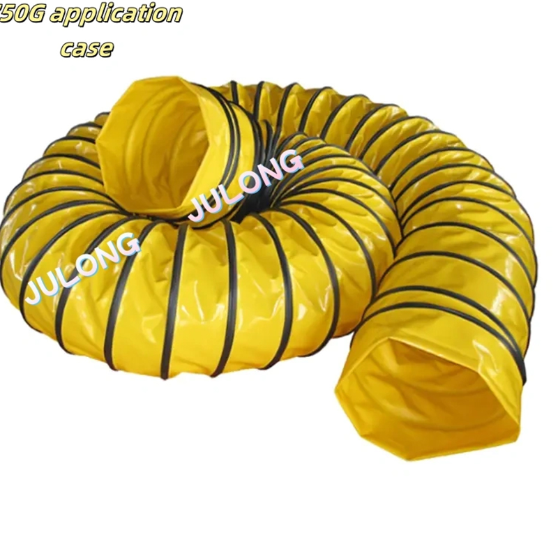 PVC Coated Polyester Fabric til miningventilationssystem