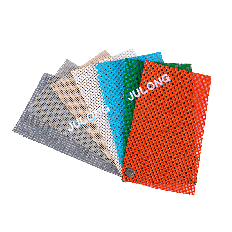 400g PVC Coated Polyester Mesh Fabric til udendørs solskygge
